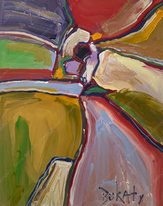 Abstract #9 - Original Painting by John Bukaty | 22
