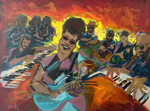 Alabama Shakes - Original Acrylic Painting by John Bukaty | 30