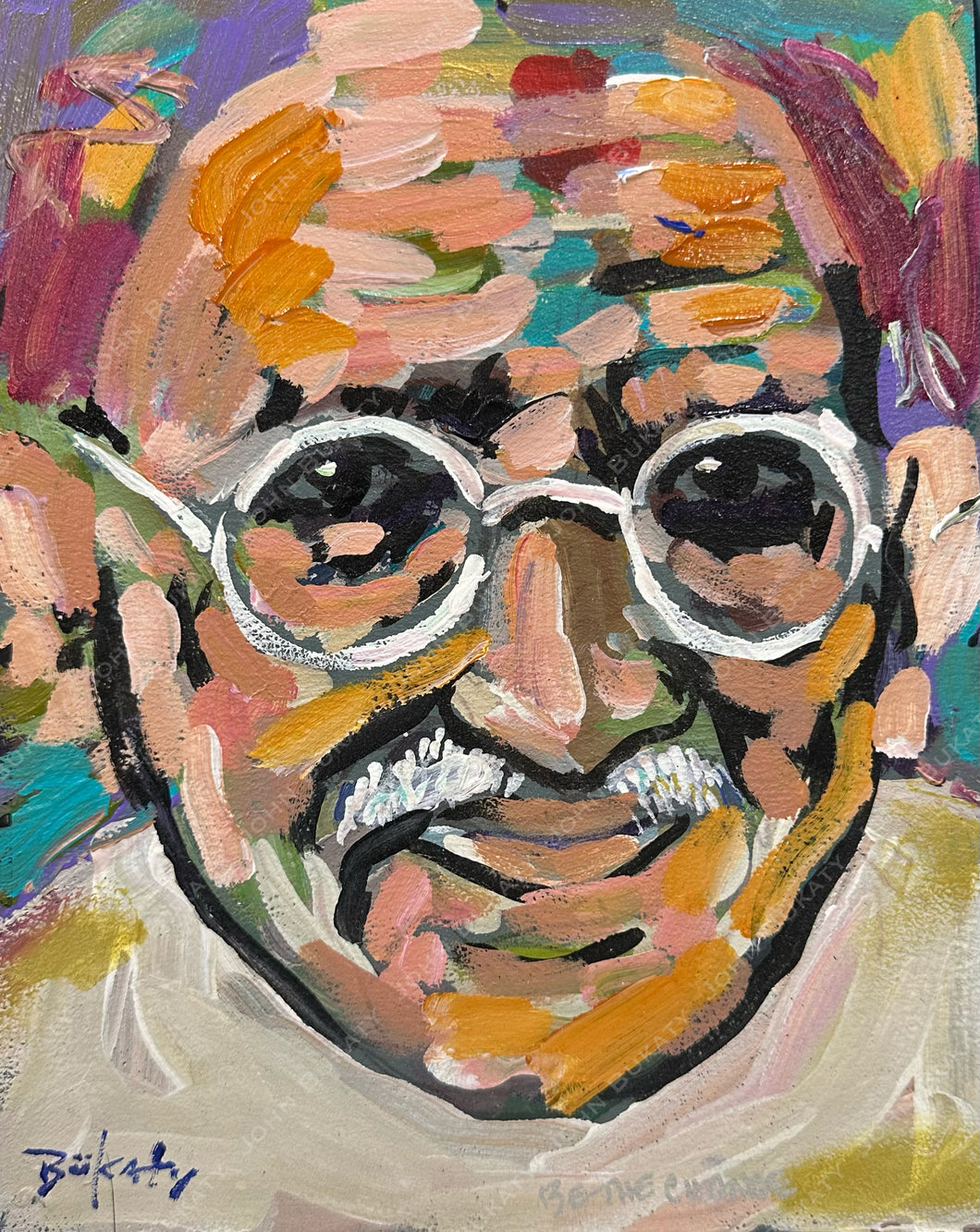 Be The Change - Original Painting by John Bukaty | 8