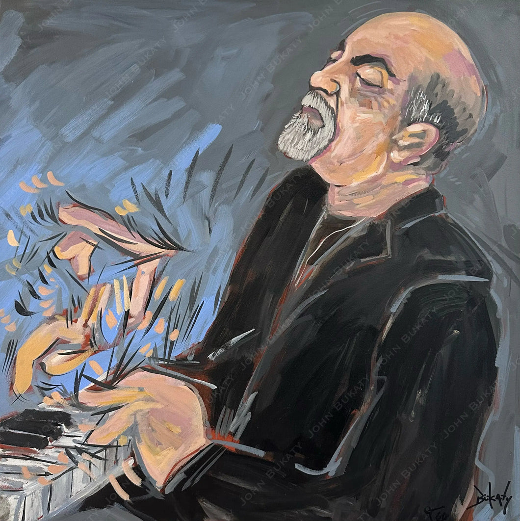 Billy Joel - Original Painting by John Bukaty | 30