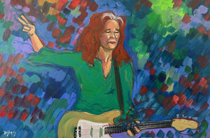 Bonnie Raitt - Original Painting by John Bukaty | 24