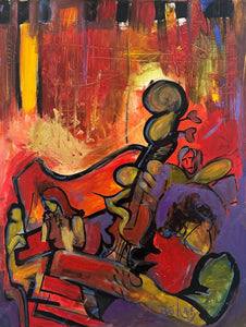 Dazzle - Original Painting by John Bukaty | 30