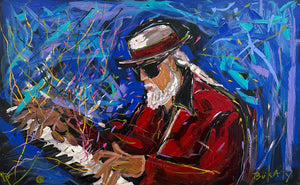 Dr. John - Original Painting by John Bukaty | 30