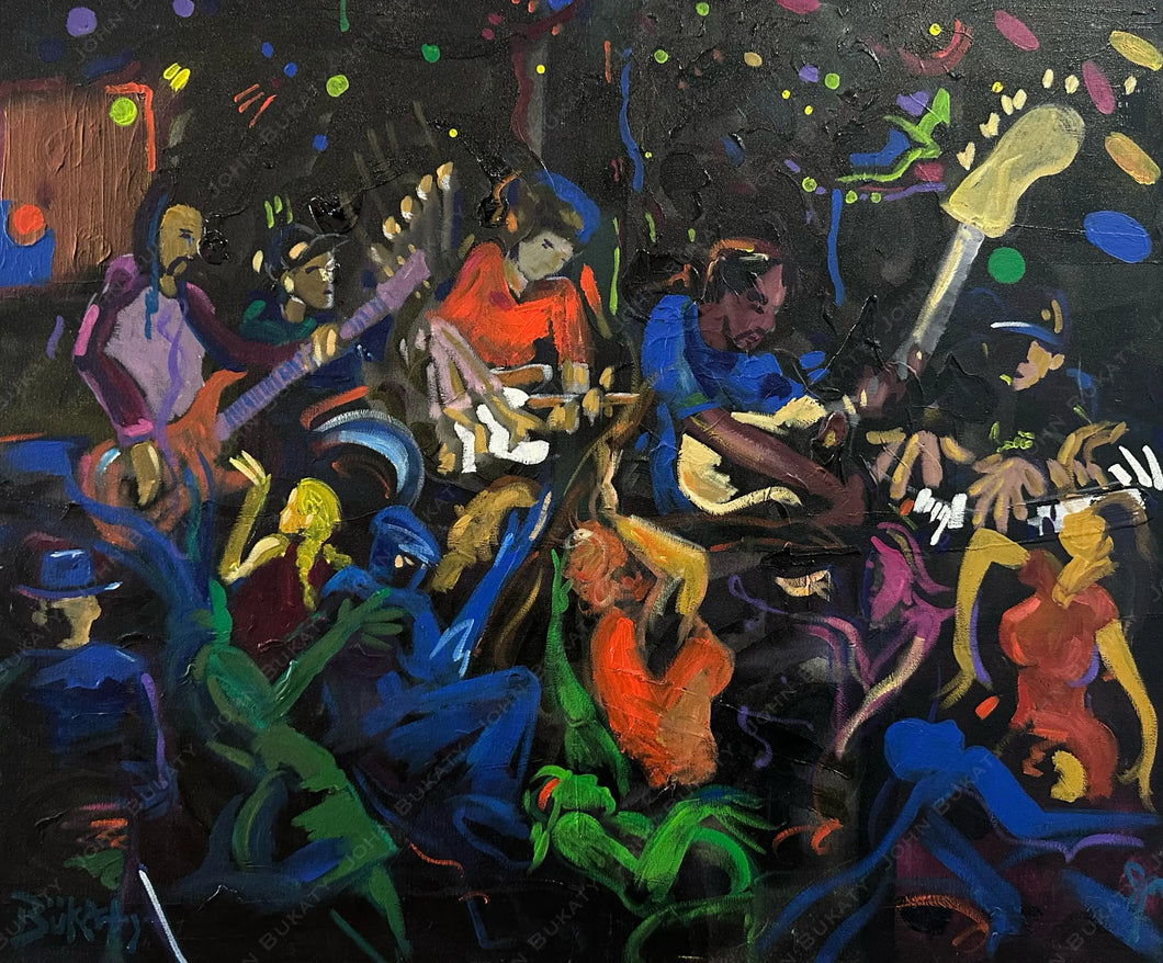 Dumpstaphunk - Original Painting by John Bukaty | 36