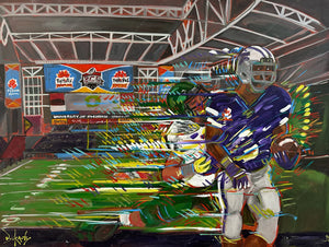 Fiesta Bowl - Original Painting by John Bukaty | 36