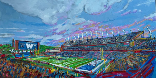 Giclee - Opening Day at David Booth Memorial Stadium 2025