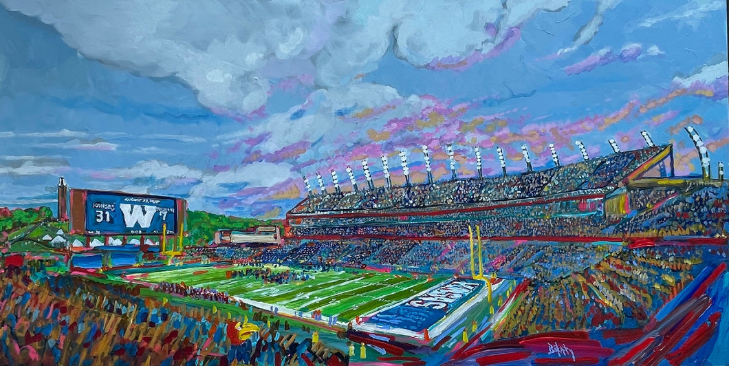 Giclee - Opening Day at David Booth Memorial Stadium 2025