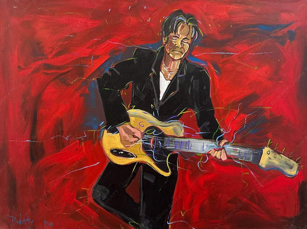 John Mellencamp at Jazz Fest 2011 - Original Painting by John Bukaty | 30