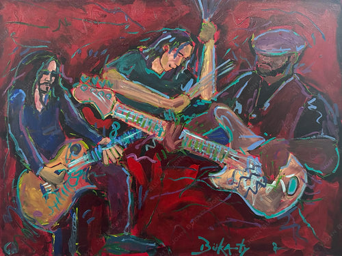 North Mississippi Allstars - Original Painting by John Bukaty | 30