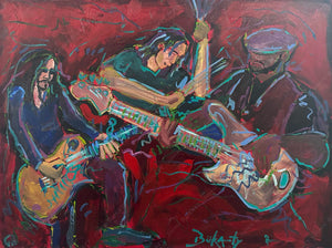 North Mississippi Allstars - Original Painting by John Bukaty | 30