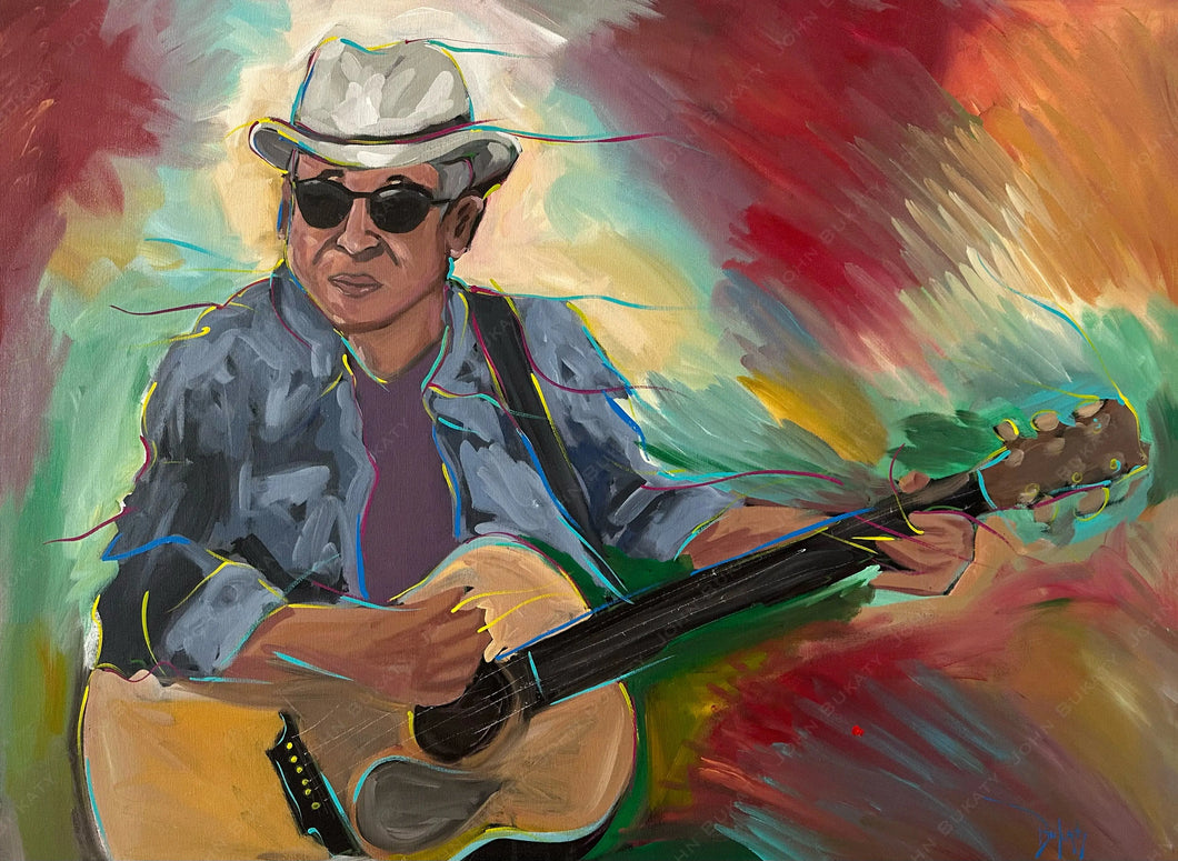 Paul Simon - Original Painting by John Bukaty | 36