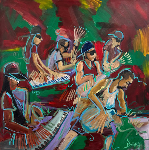Rebelution - Original Painting by John Bukaty | 30