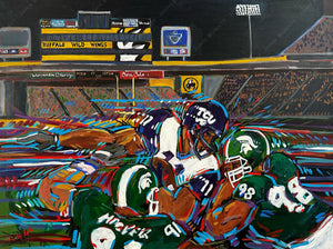 TCU - Original Painting by John Bukaty | 36