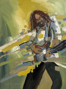 Tab Benoit - Original Painting by John Bukaty | 30