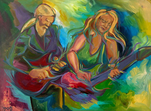 Tedeschi Trucks - Original Painting by John Bukaty | 36