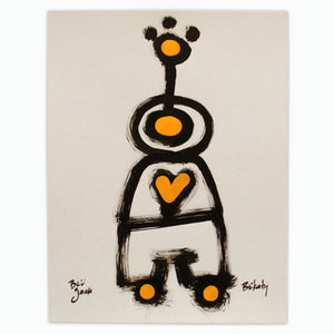 Yellow Heart - Original by John Bukaty | 11