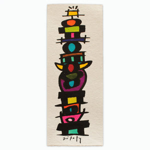 Stacked With Us - Original Painting by John Bukaty | 4.5