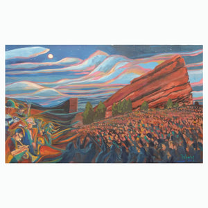 Lettuce at Red Rocks - Print by John Bukaty | Multiple Sizes | Giclée on Paper or Canvas - John Bukaty Artist