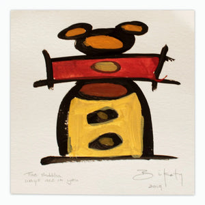 The Buddha - Original Painting by John Bukaty | 8