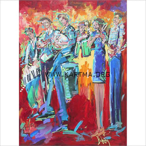 Elders Live - Print by Artist John Bukaty