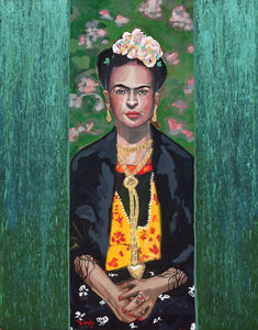 Frida - Print by John Bukaty | Multiple Sizes | Giclée on Paper or Canvas - John Bukaty Artist
