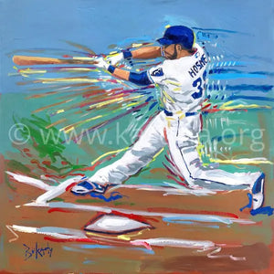 Eric Hosmer print by Artist John Bukaty