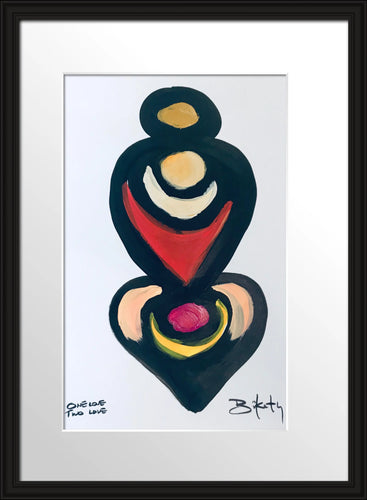 One Love Two Love - Original Painting by John Bukaty | 11