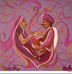 City of Love - Print by Artist John Bukaty