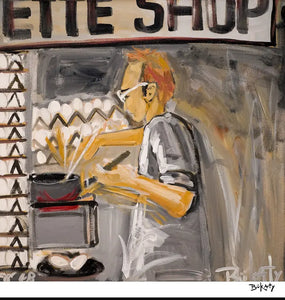 Egglette - Print by John Bukaty | Multiple Sizes | Giclée on Paper or Canvas - John Bukaty Artist