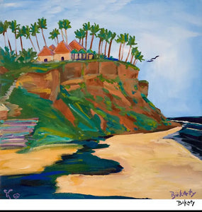Cliffs of Beauty - Print by Artist John Bukaty