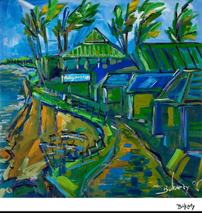 Cool Sunset - Print by Artist John Bukaty