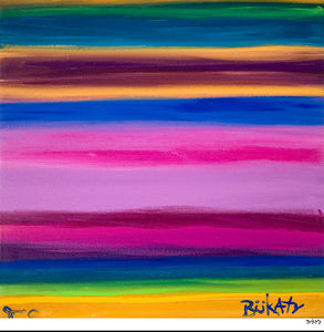 Rhythm of Color - Print by Artist John Bukaty