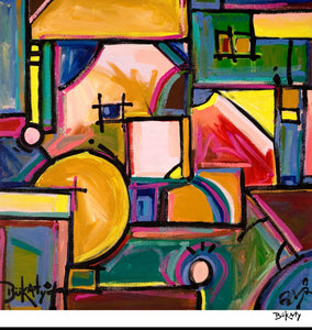 Feeling Abstract - Print by Artist John Bukaty