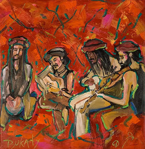 The Turbins - print by Artist John Bukaty