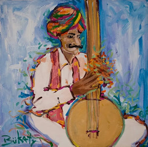 Music Man - Print by Artist John Bukaty