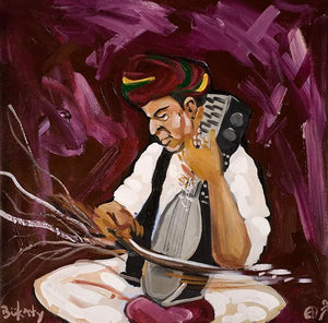 Traditional Sound - Print by Artist John Bukaty