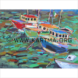 Rising Tide - print by Artist John Bukaty