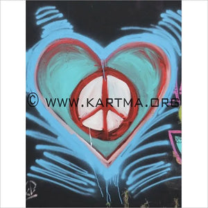 Peace Wall - print by Artist John Bukaty