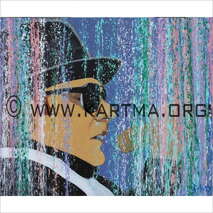 Van Morrison - print by Artist John Bukaty