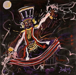 Dancing Man - Print by Artist John Bukaty