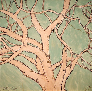 Bodi Tree - Print by Artist John Bukaty