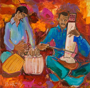 Duo - Print by Artist John Bukaty