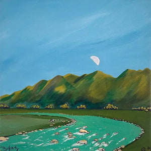 Green Ganga - print by John Bukaty