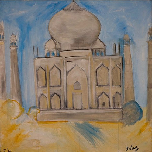 Taj Mahal - print by Artist John Bukaty