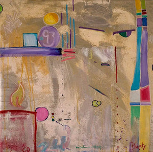 Number 24 - print by Artist John Bukaty