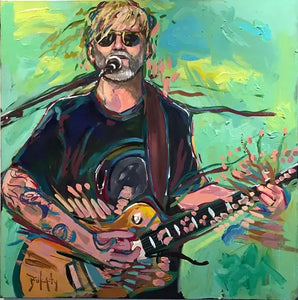 Anders Osborne - an Original Painting by John Bukaty