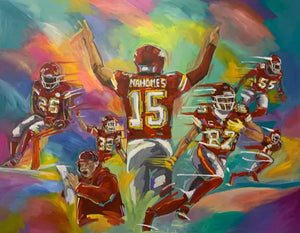 Chiefs 2020 - Print by John Bukaty | Multiple Sizes | Paper Prints - John Bukaty Artist