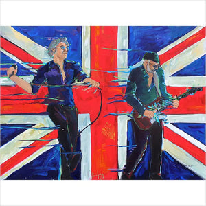 The Who - Print by Artist John Bukaty