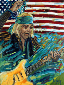 Tom Petty - Print by John Bukaty | Multiple Sizes | Giclée on Paper or Canvas - John Bukaty Artist