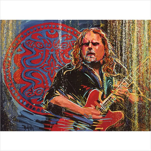 Warren Haynes Print by Artist John Bukaty